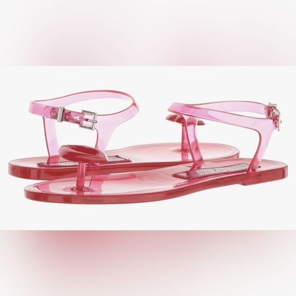 🔸️NIB Katy Perry Red Lips Geli Sandals Size 8 - Picture 3 of 10